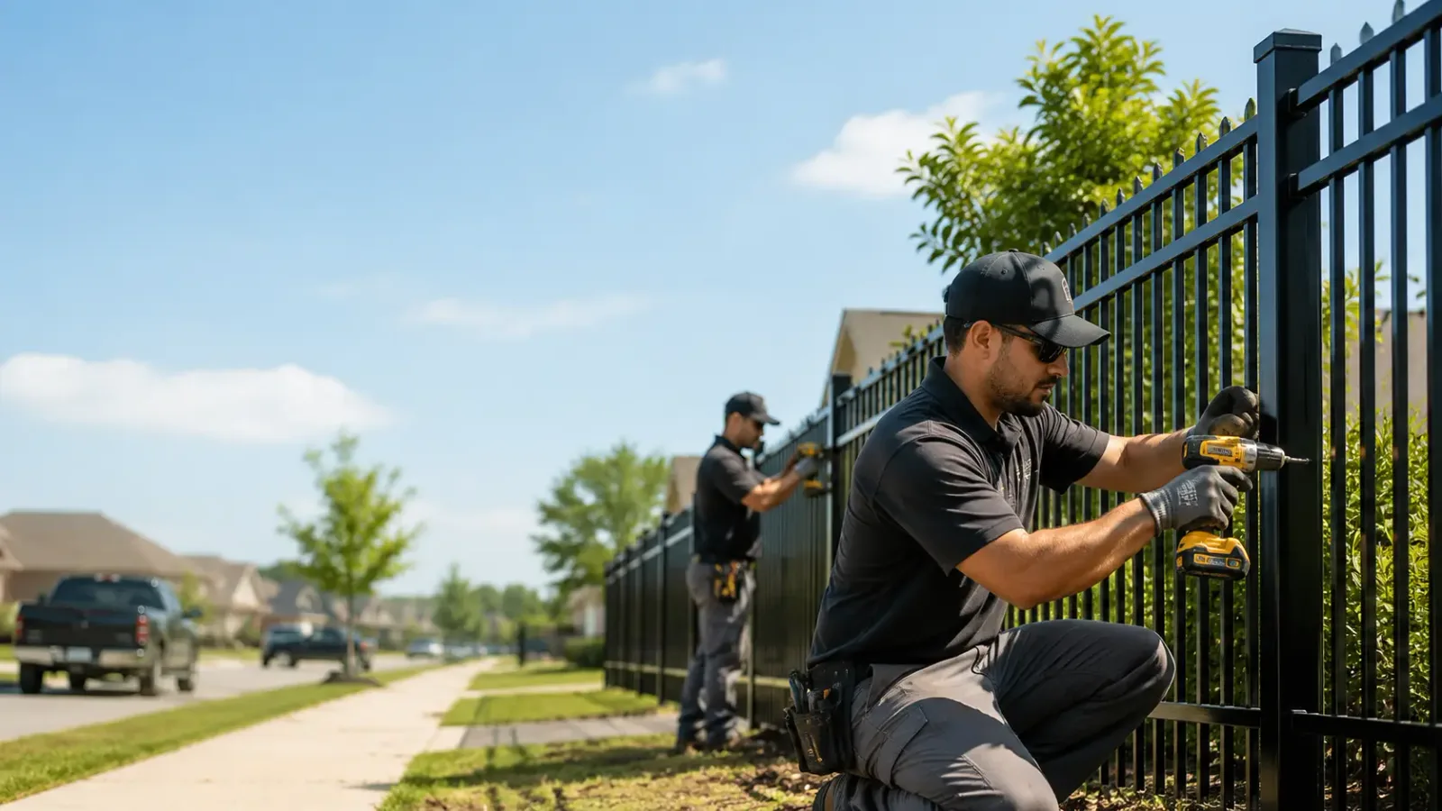 Metal Fence Installation in Amesbury, MA